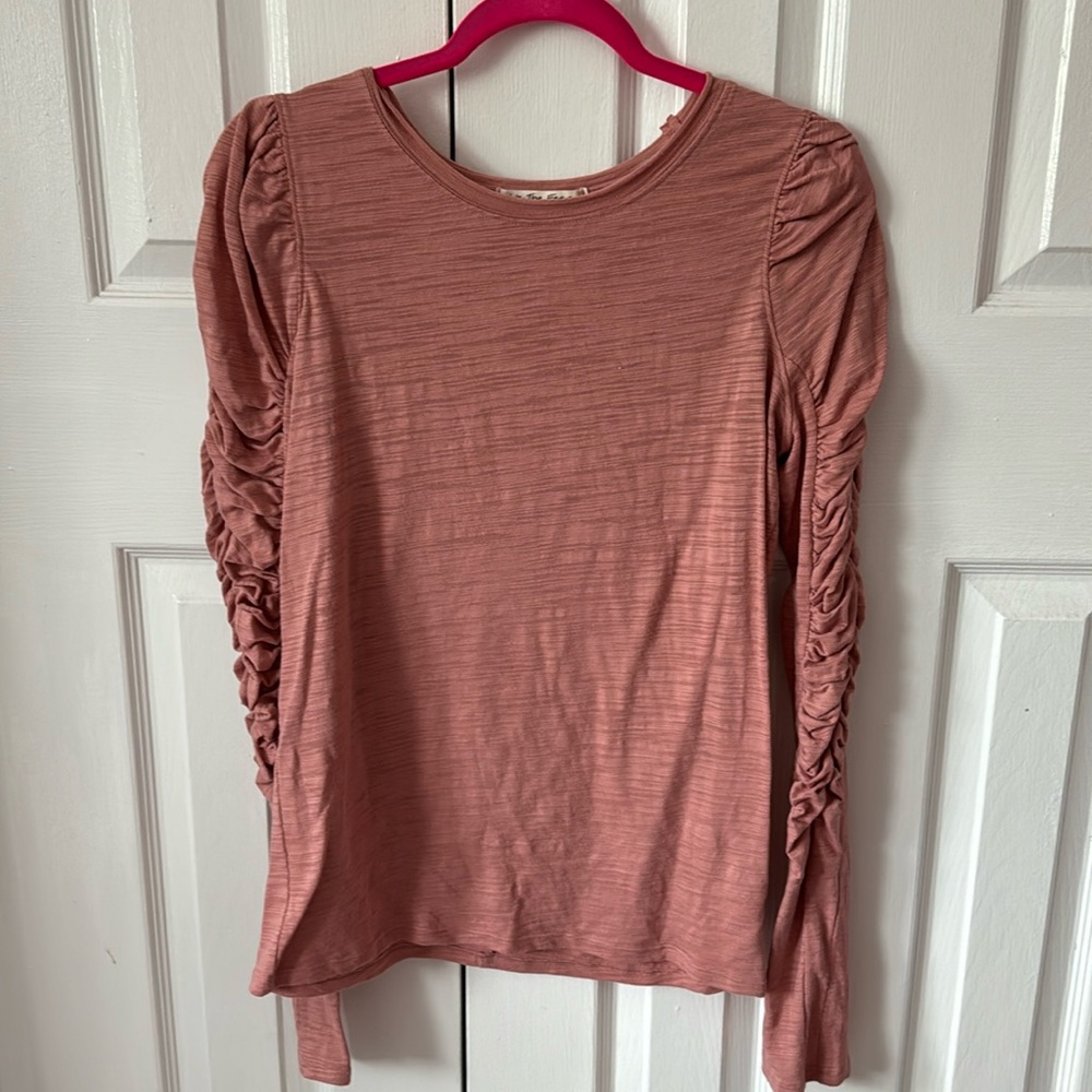 blush pink We the Free Top